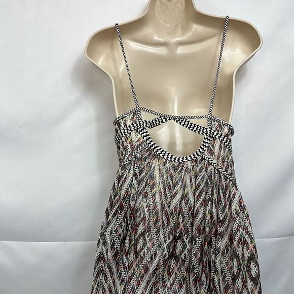 Free People multi color flirty sundress size XS EUC - Picture 8 of 15